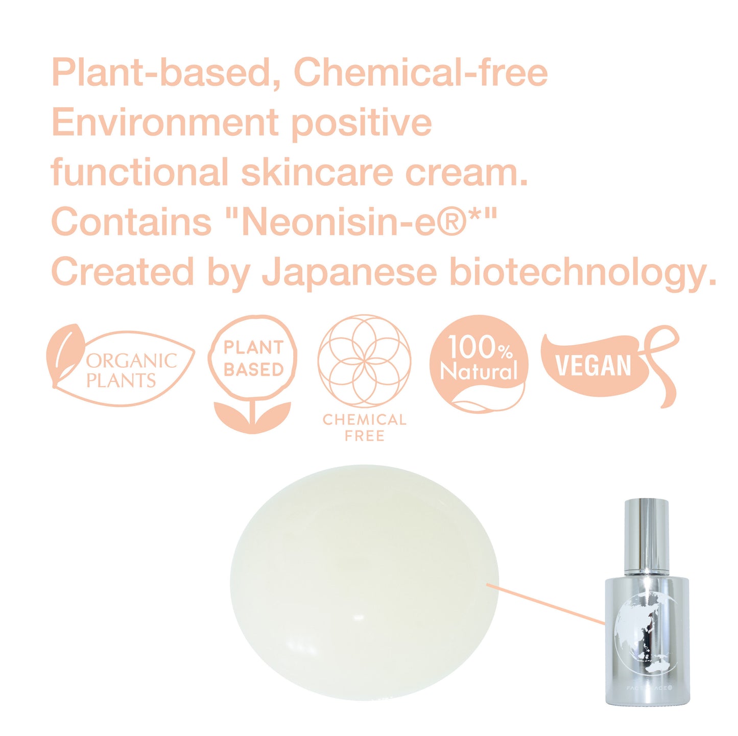 Space Cosme Moisturizing Cream FACEPEACE 1ml